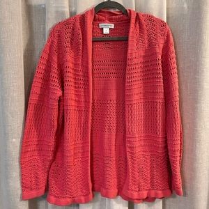 Coral Cardigan